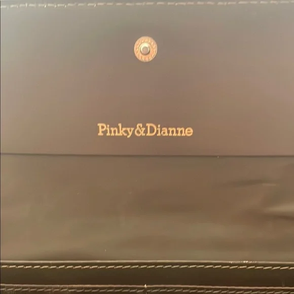 Pinky and Dianne Brown Monogram Wallet - Picture 3 of 11